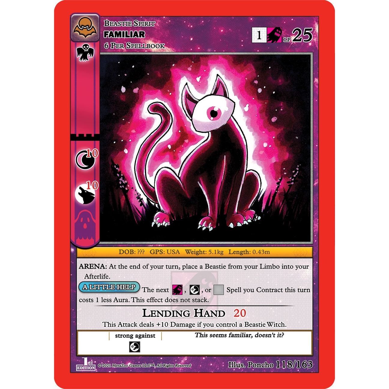 Image for Familiar (118/163) (NFFE) - MetaZoo