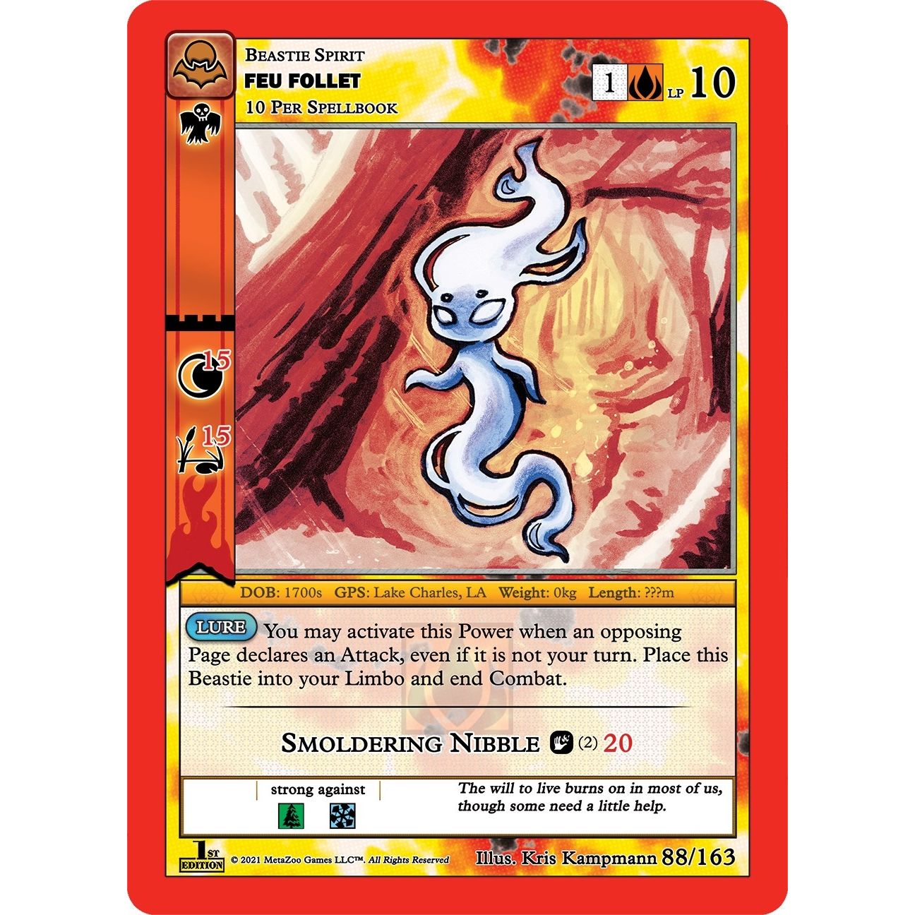 Image for Feu Follet (88/163) (NFFE) - MetaZoo