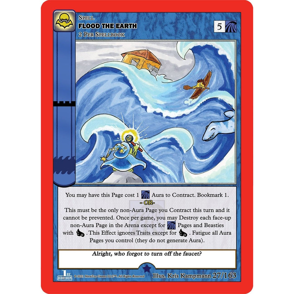 Image for Flood The Earth (27/163) (NFFE) - MetaZoo
