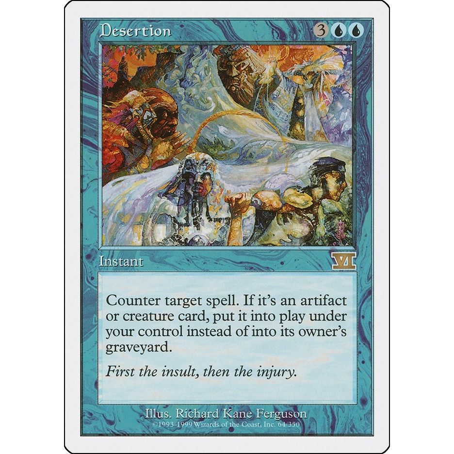 Image for Desertion (64) (6ED) - Magic: The Gathering