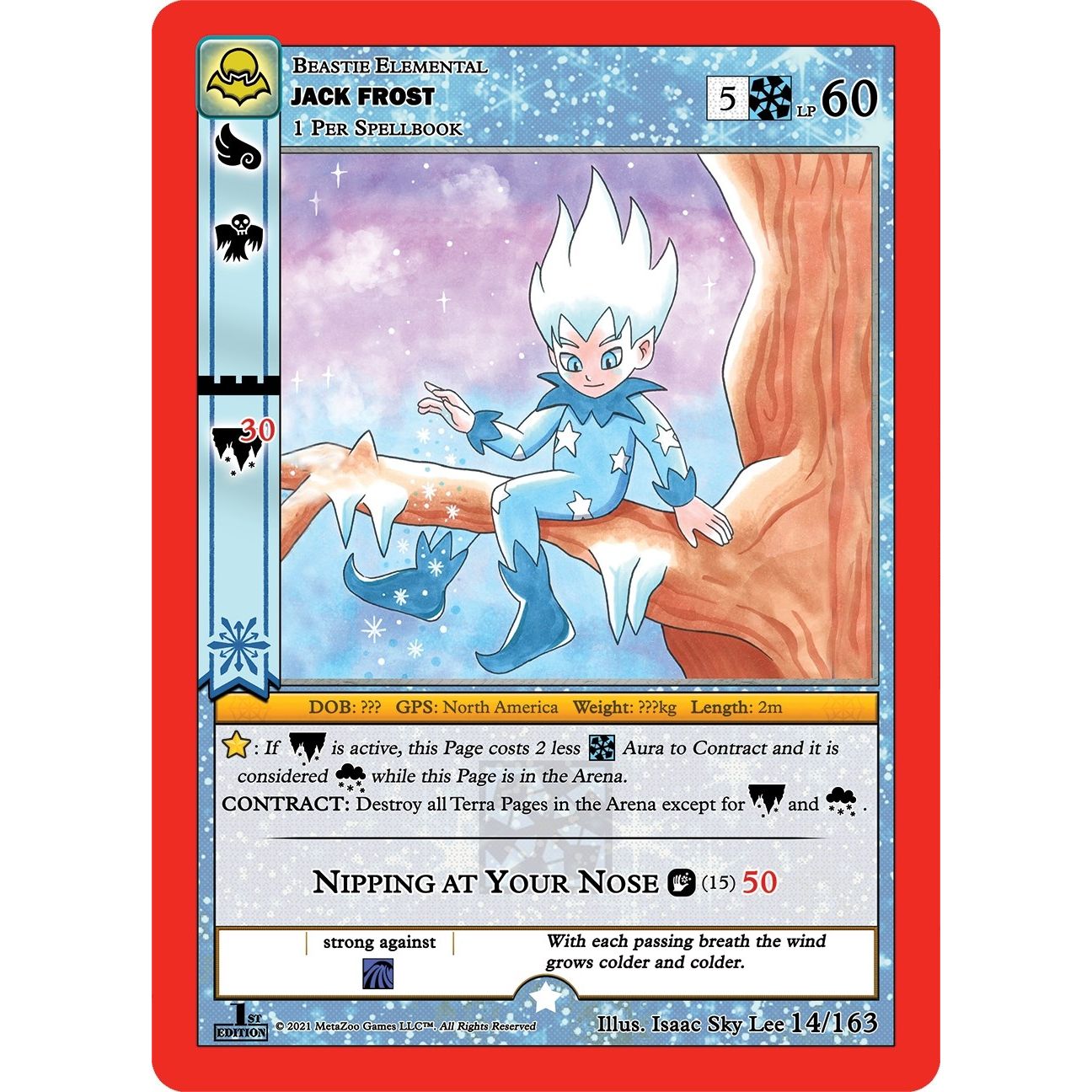 Image for Jack Frost (14/163) (NFFE) - MetaZoo