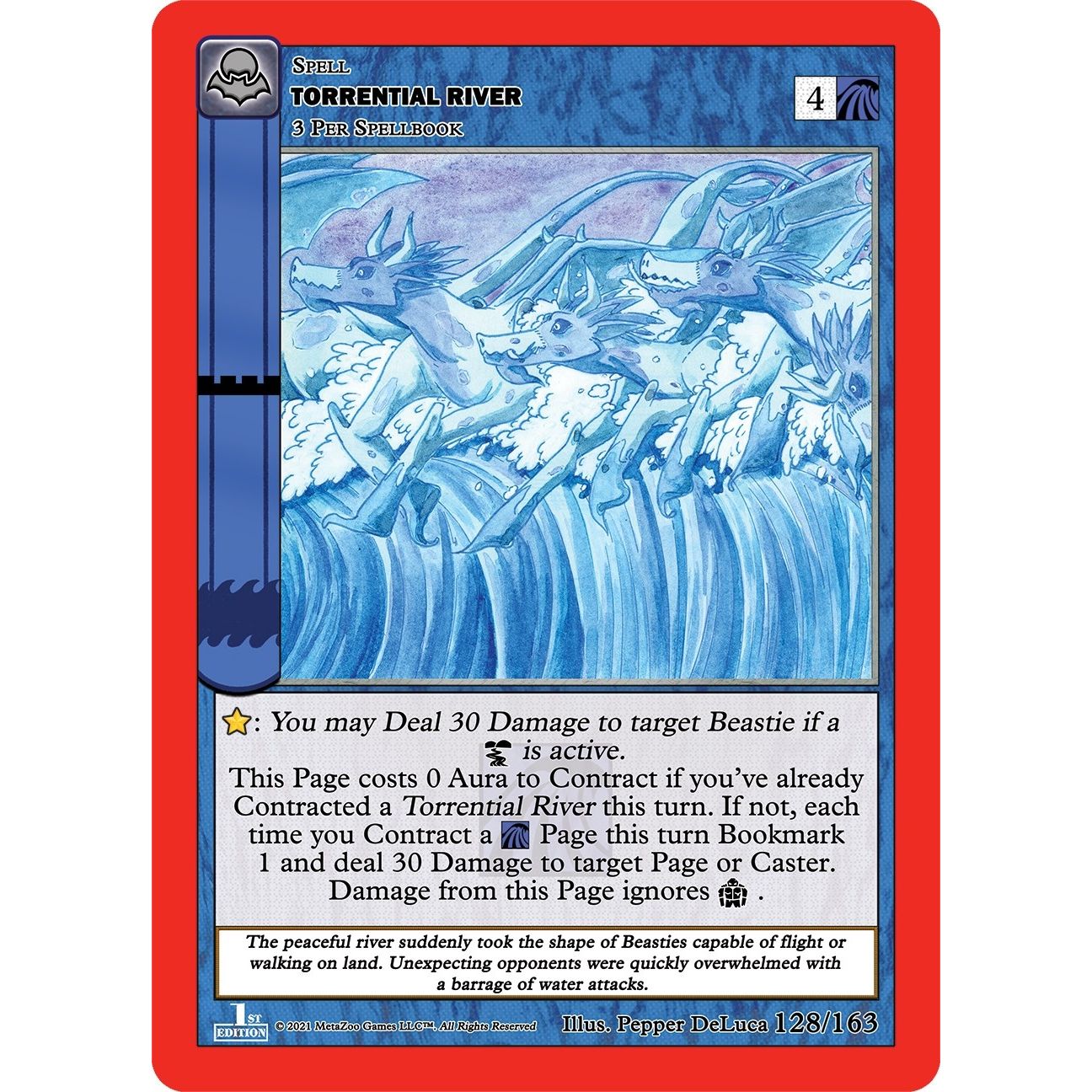 Image for Torrential River (128/163) (NFFE) - MetaZoo