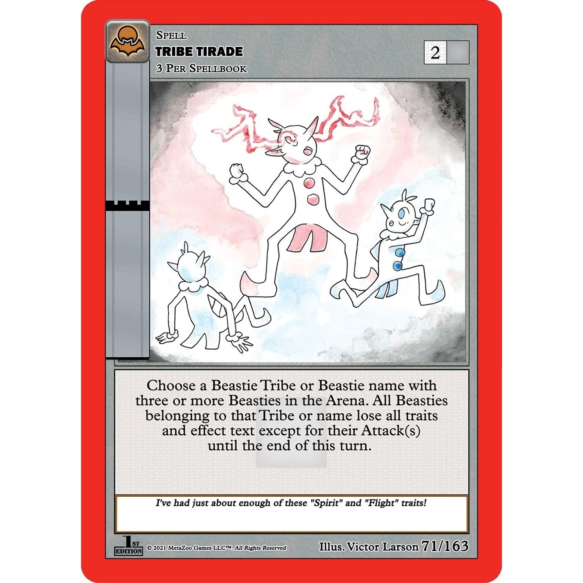 Image for Tribe Tirade (71/163) (NFFE) - MetaZoo