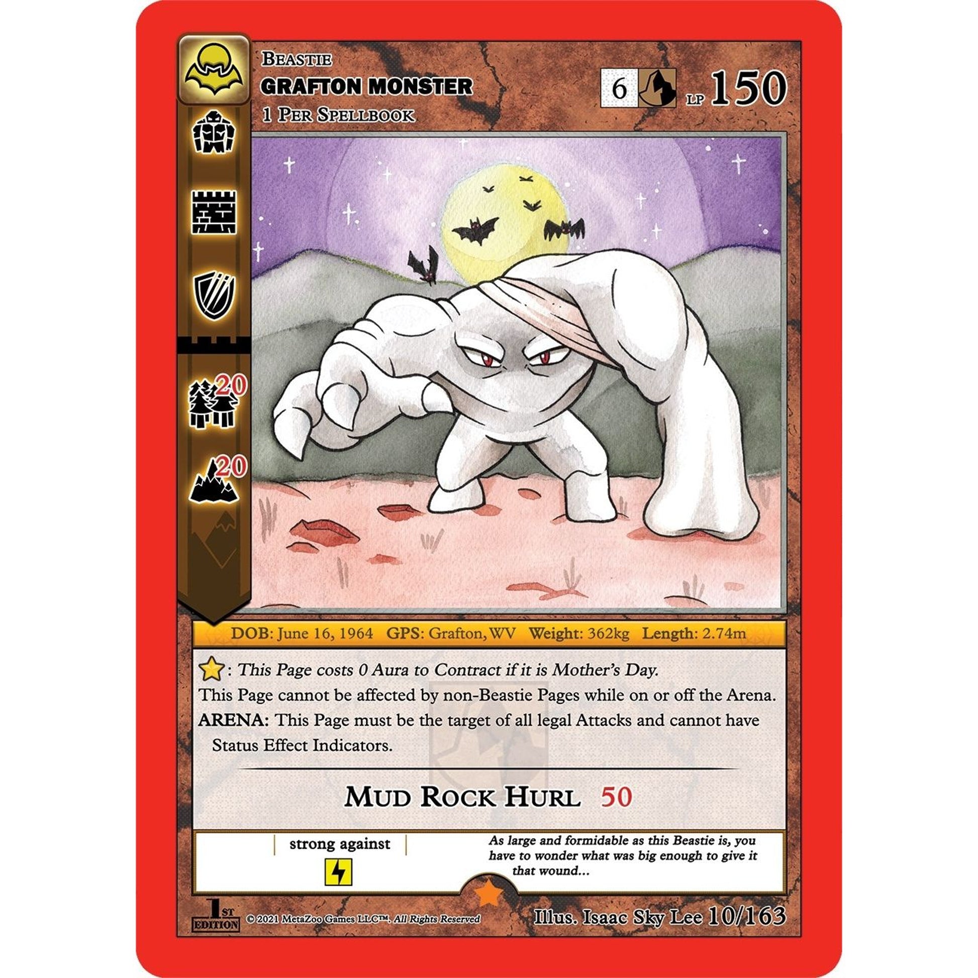 Image for Grafton Monster (10/163) (NFFE) - MetaZoo