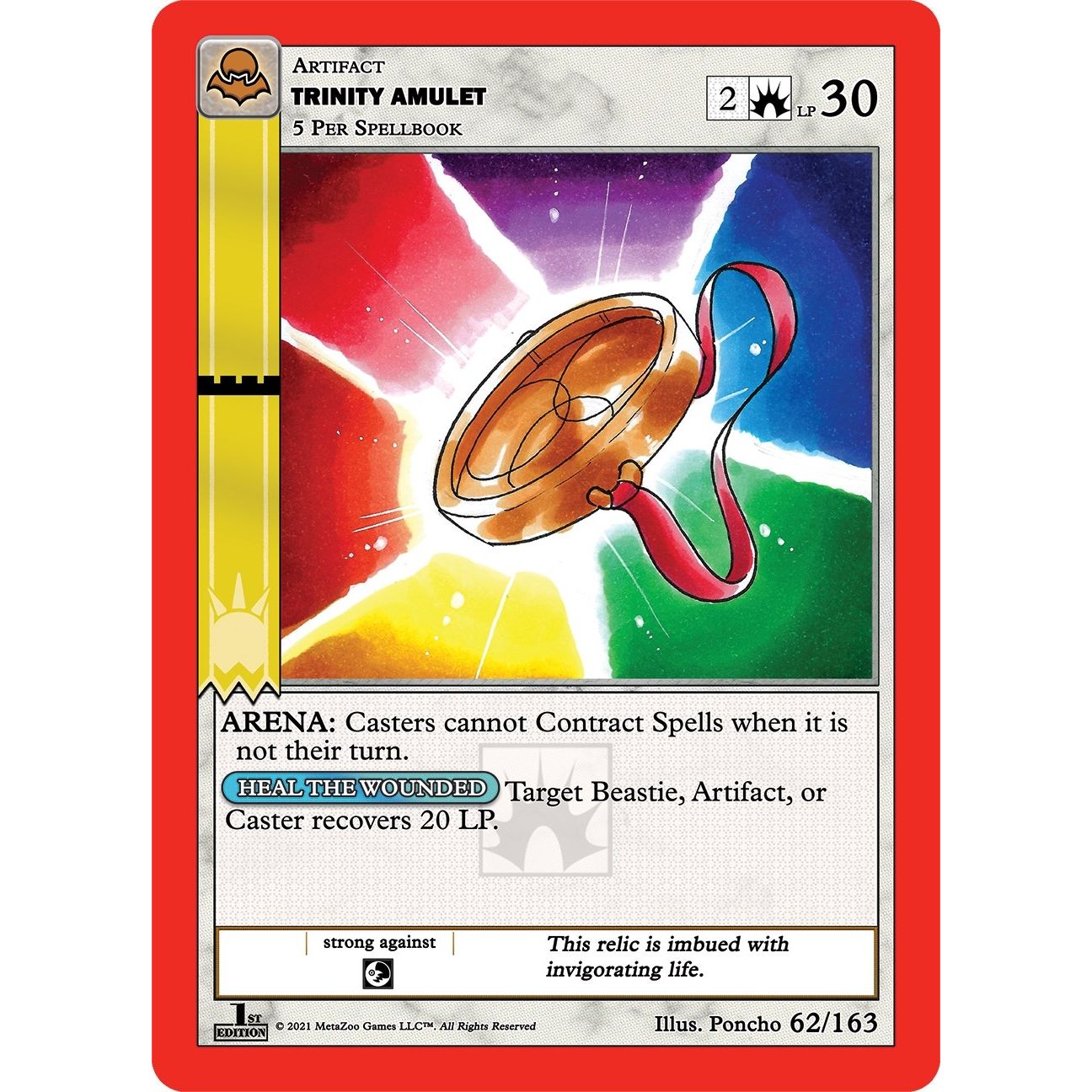 Image for Trinity Amulet (62/163) (NFFE) - MetaZoo