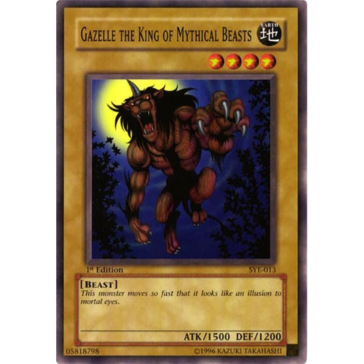 Image for Gazelle the King of Mythical Beasts (SYE-013) (SYE) - YuGiOh