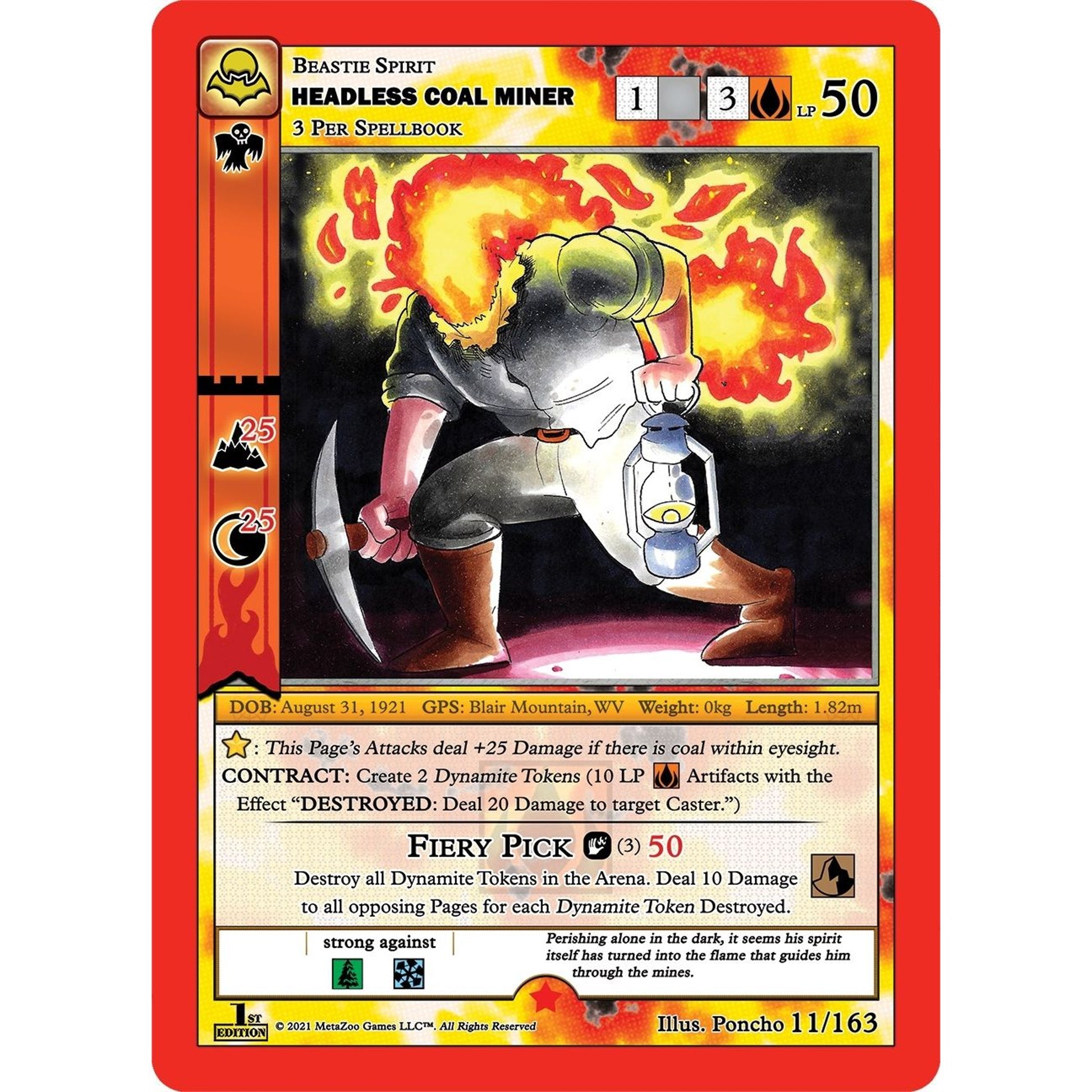 Image for Headless Coal Miner (11/163) (NFFE) - MetaZoo