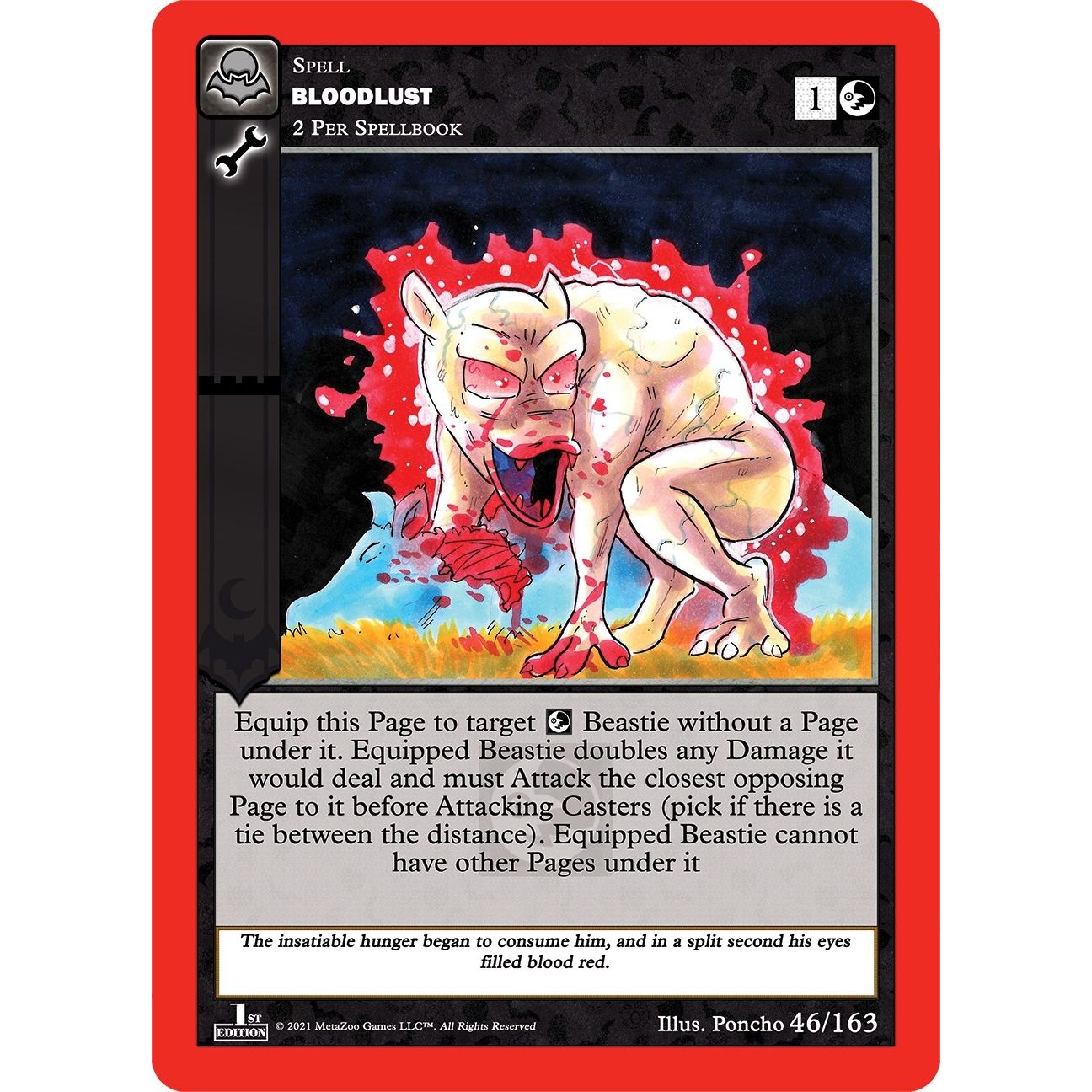Image for Bloodlust (46/163) (NFFE) - MetaZoo