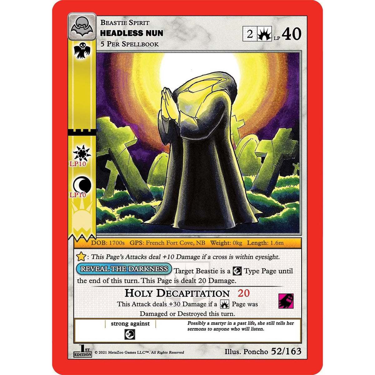 Image for Headless Nun (52/163) (NFFE) - MetaZoo