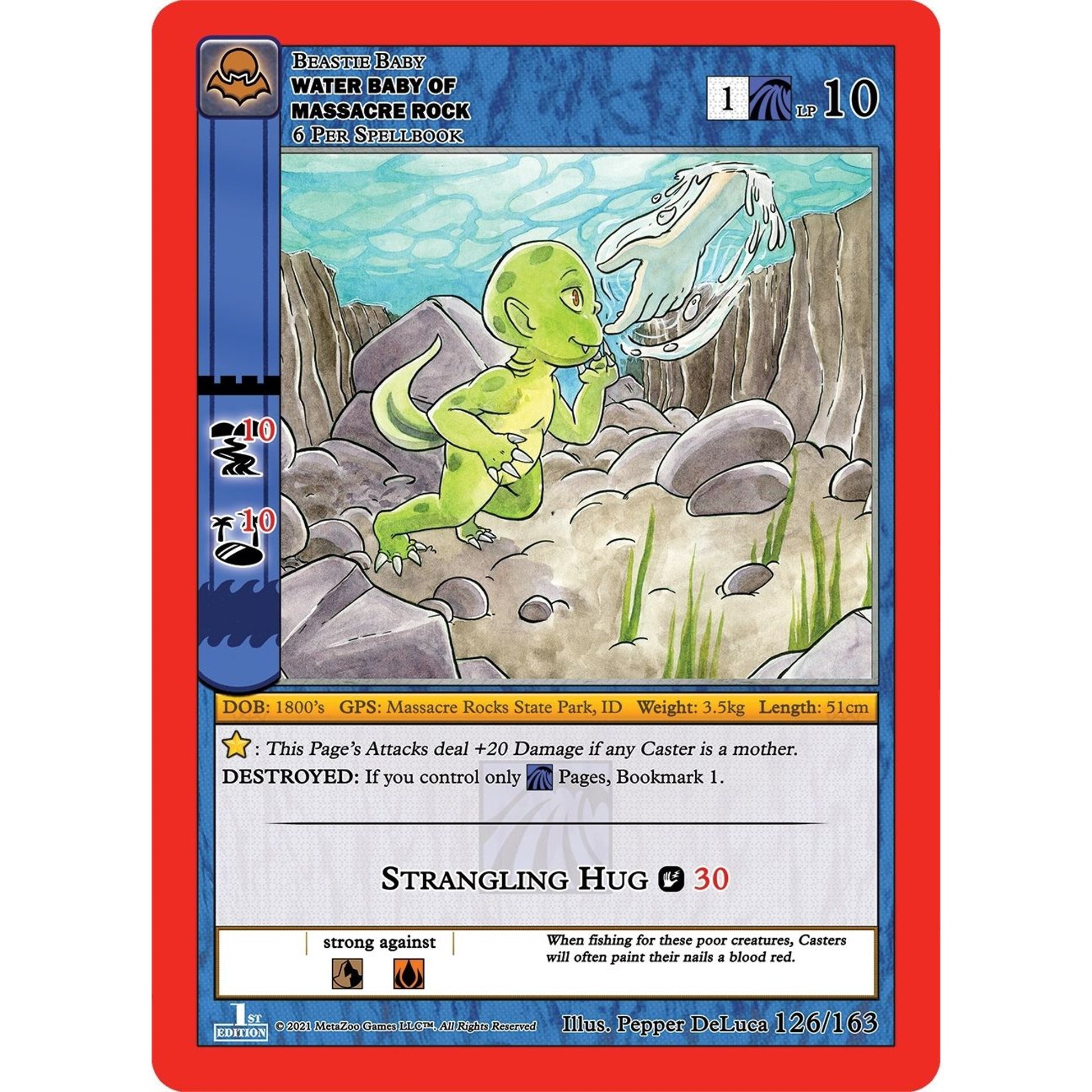 Image for Water Baby Of Massacre Rock (126/163) (NFFE) - MetaZoo
