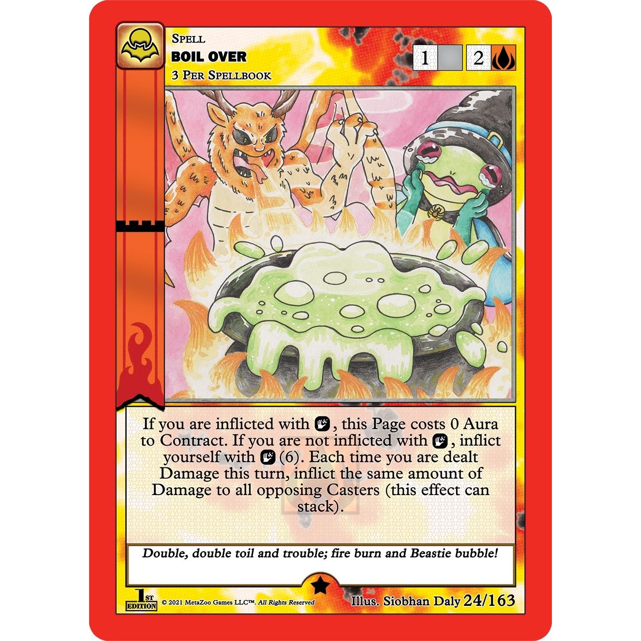 Image for Boil Over (24/163) (NFFE) - MetaZoo