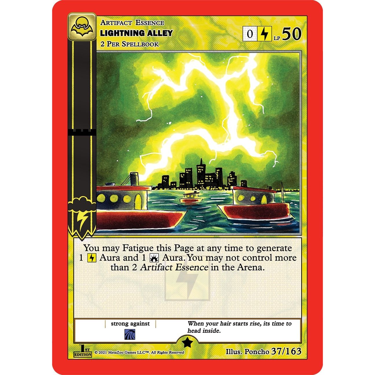 Image for Lightning Alley (37/163) (NFFE) - MetaZoo
