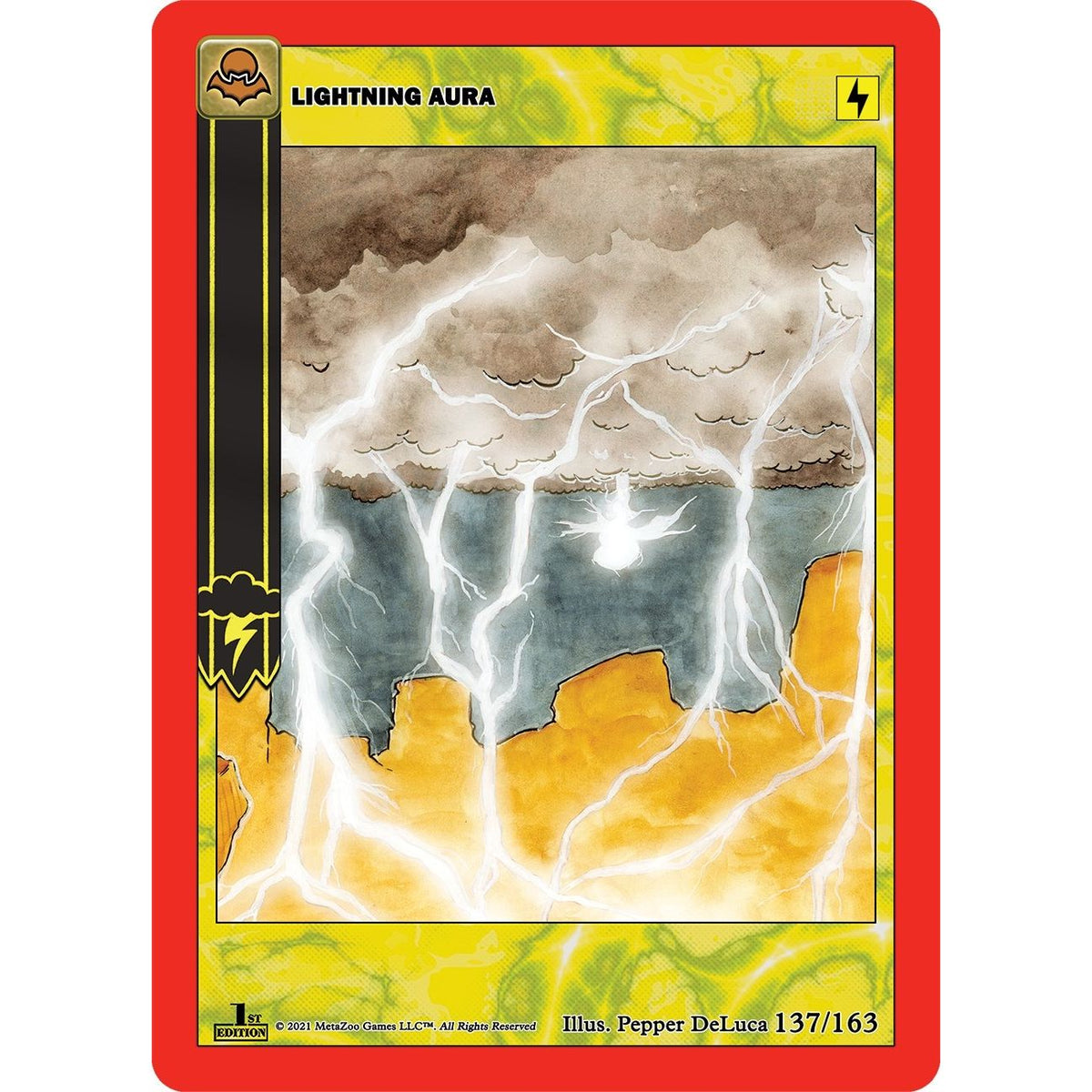 Image for Lightning Aura (137/163) (NFFE) - MetaZoo