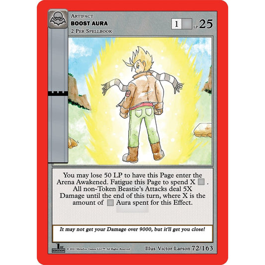 Image for Boost Aura (72/163) (NFFE) - MetaZoo