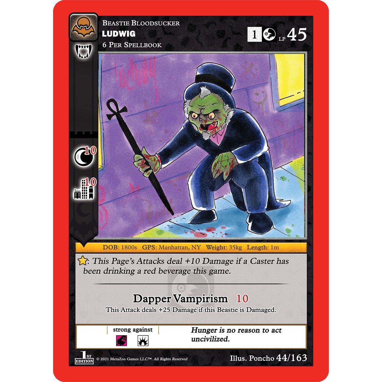 Image for Ludwig (44/163) (NFFE) - MetaZoo