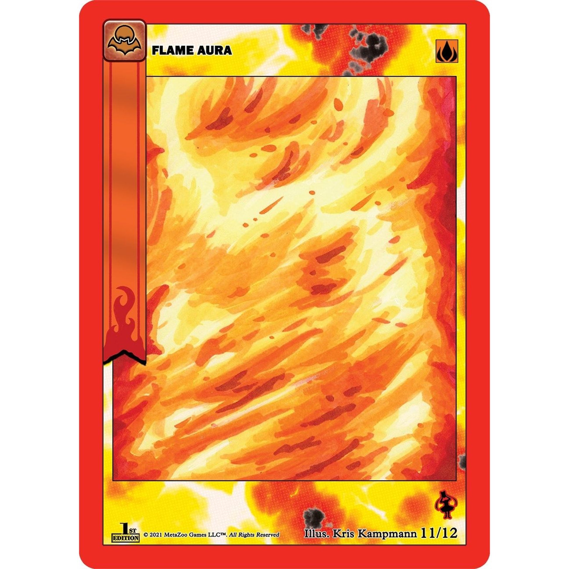 Image for Flame Aura (11/12) (NFFE-RE) - MetaZoo