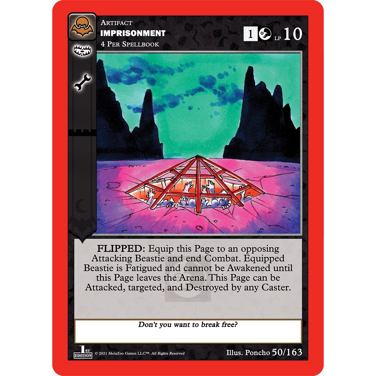 Image for Imprisonment (50/163) (NFFE) - MetaZoo