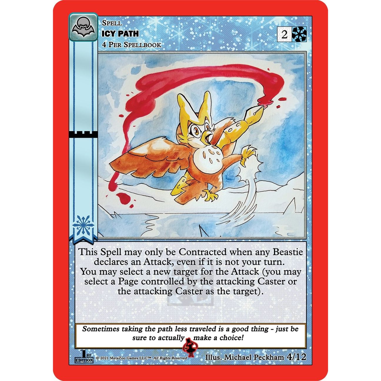 Image for Icy Path (4/12) (NFFE-RE) - MetaZoo