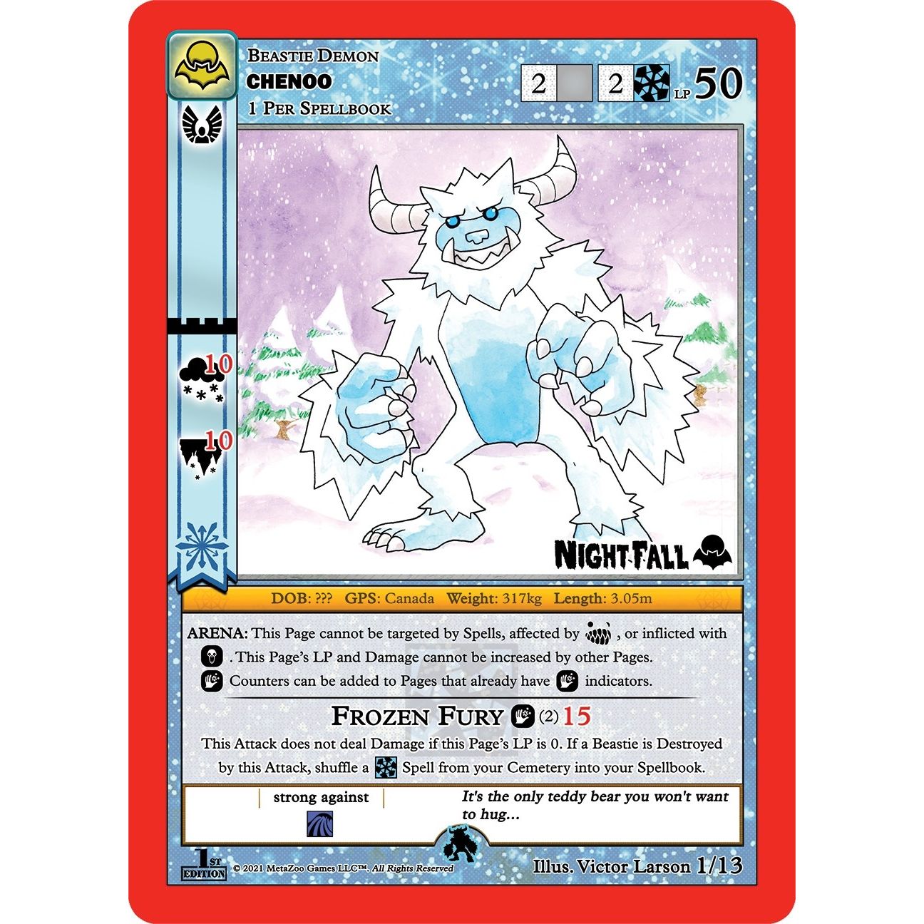 Image for Chenoo (1/13) (NFFE-RE) - MetaZoo