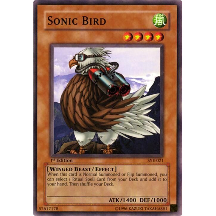 Image for Sonic Bird (SYE-021) (SYE) - YuGiOh