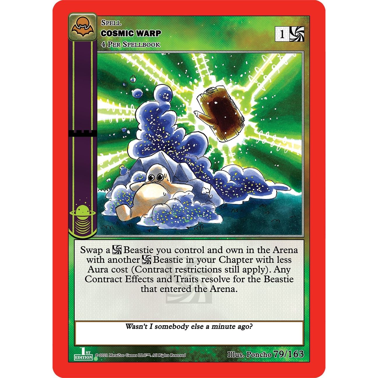 Image for Cosmic Warp (79/163) (NFFE) - MetaZoo