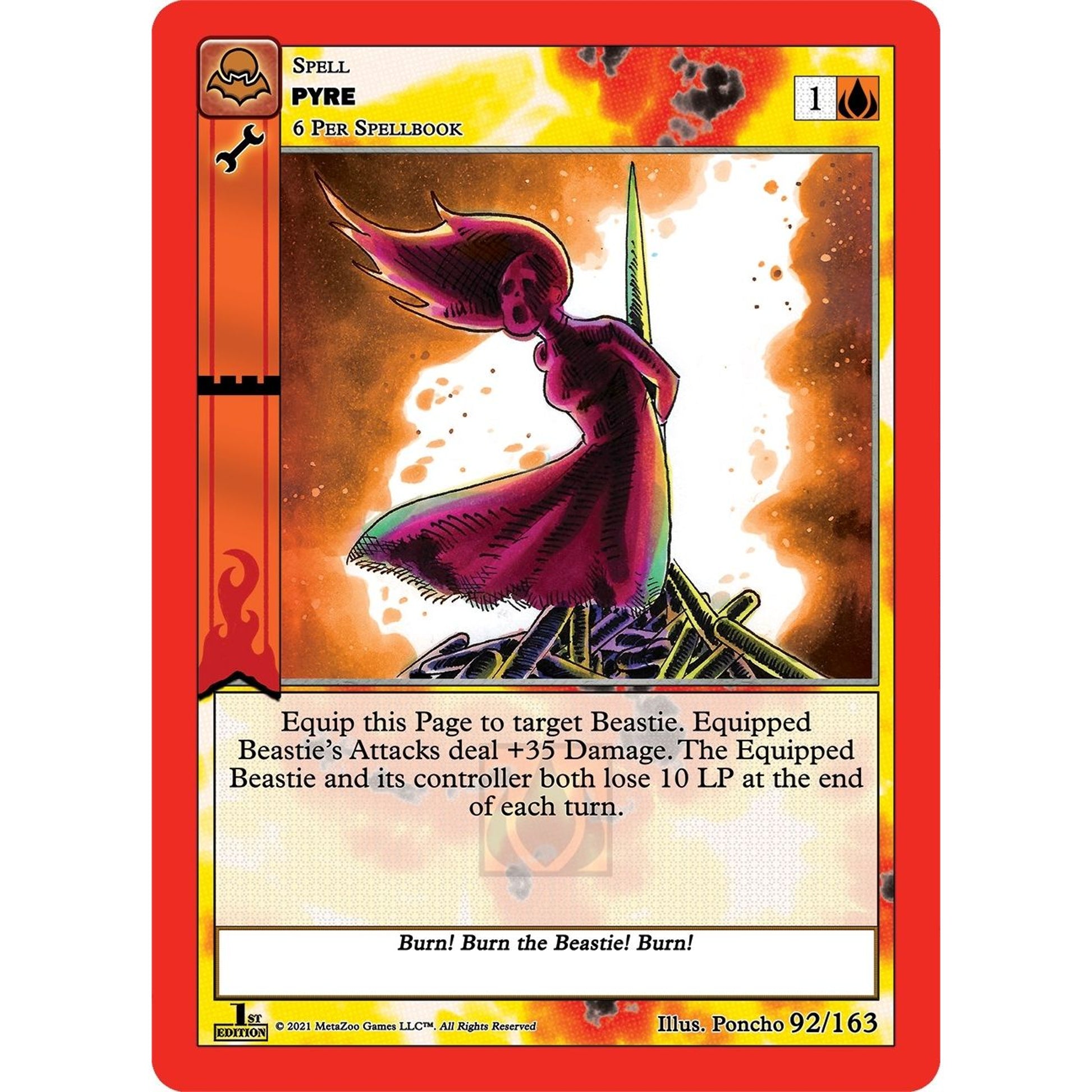 Image for Pyre (92/163) (NFFE) - MetaZoo