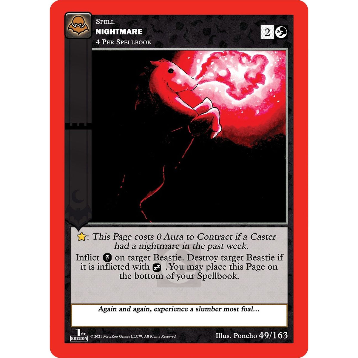 Image for Nightmare (49/163) (NFFE) - MetaZoo