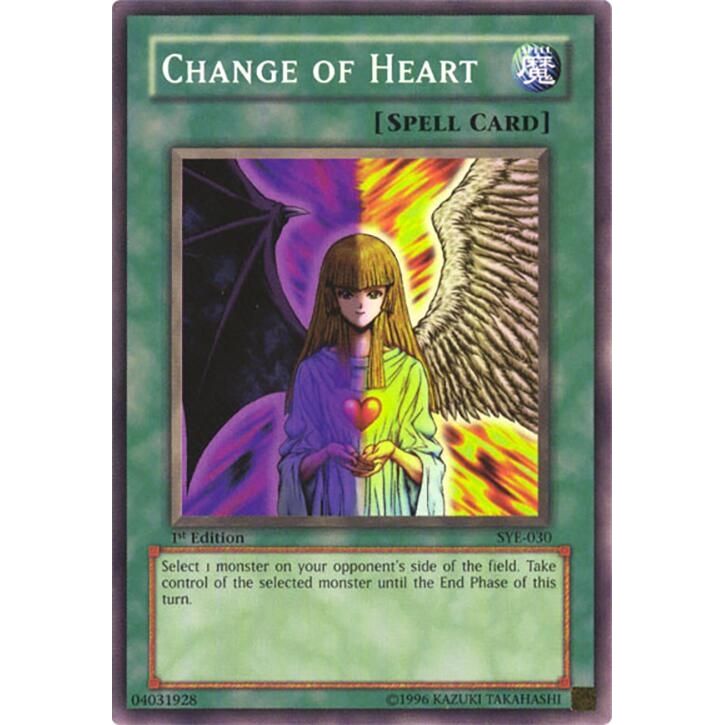 Image for Change of Heart (SYE-030) (SYE) - YuGiOh