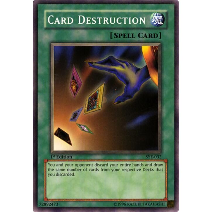 Image for Card Destruction (SYE-032) (SYE) - YuGiOh