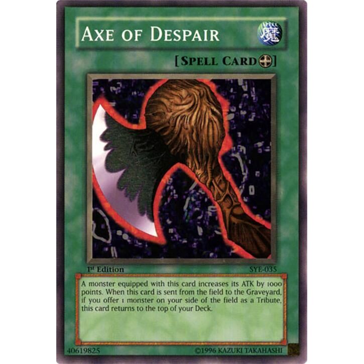 Image for Axe of Despair (SYE-035) (SYE) - YuGiOh
