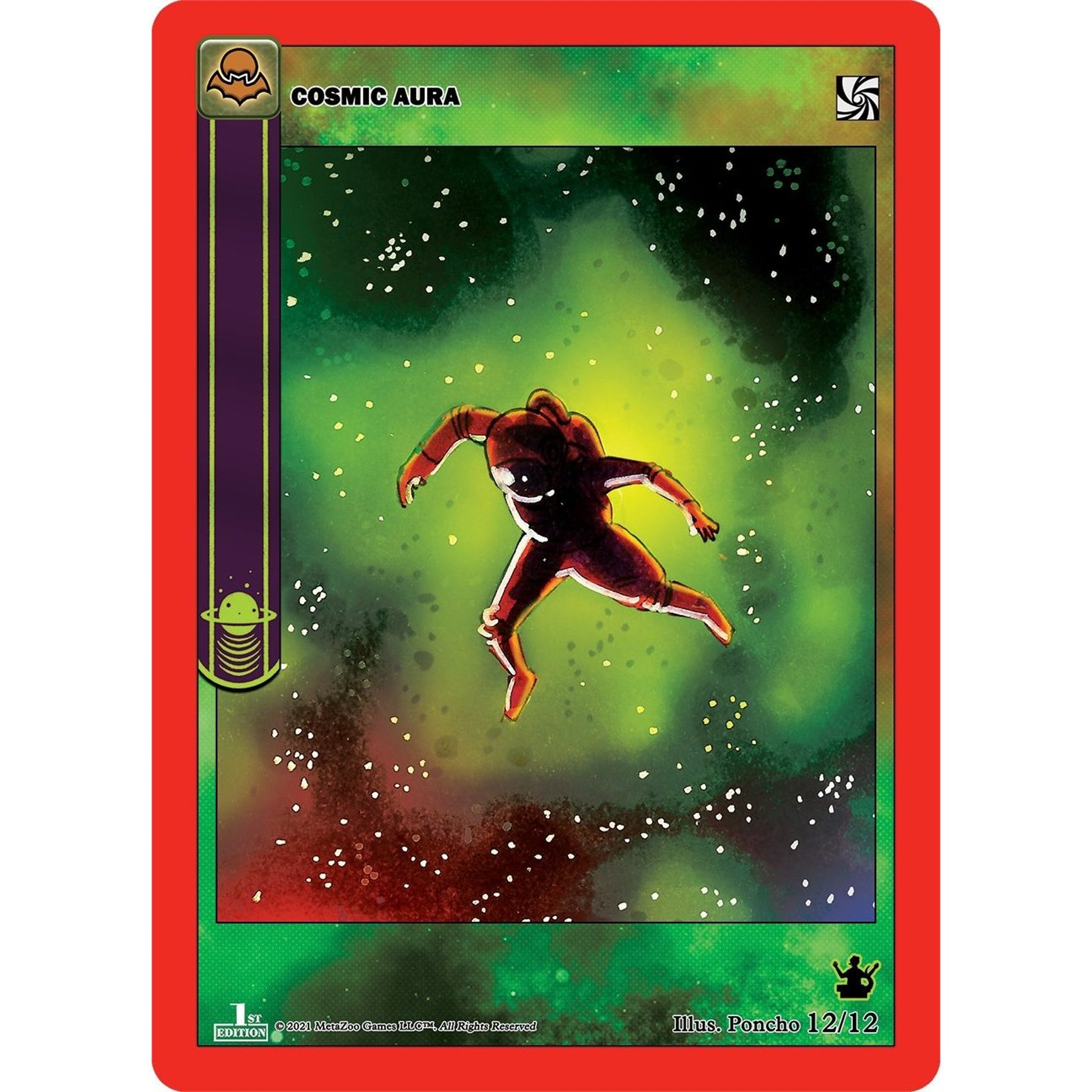 Image for Cosmic Aura (Reptoid Ruler) (12/12) (NFFE-TD) - MetaZoo