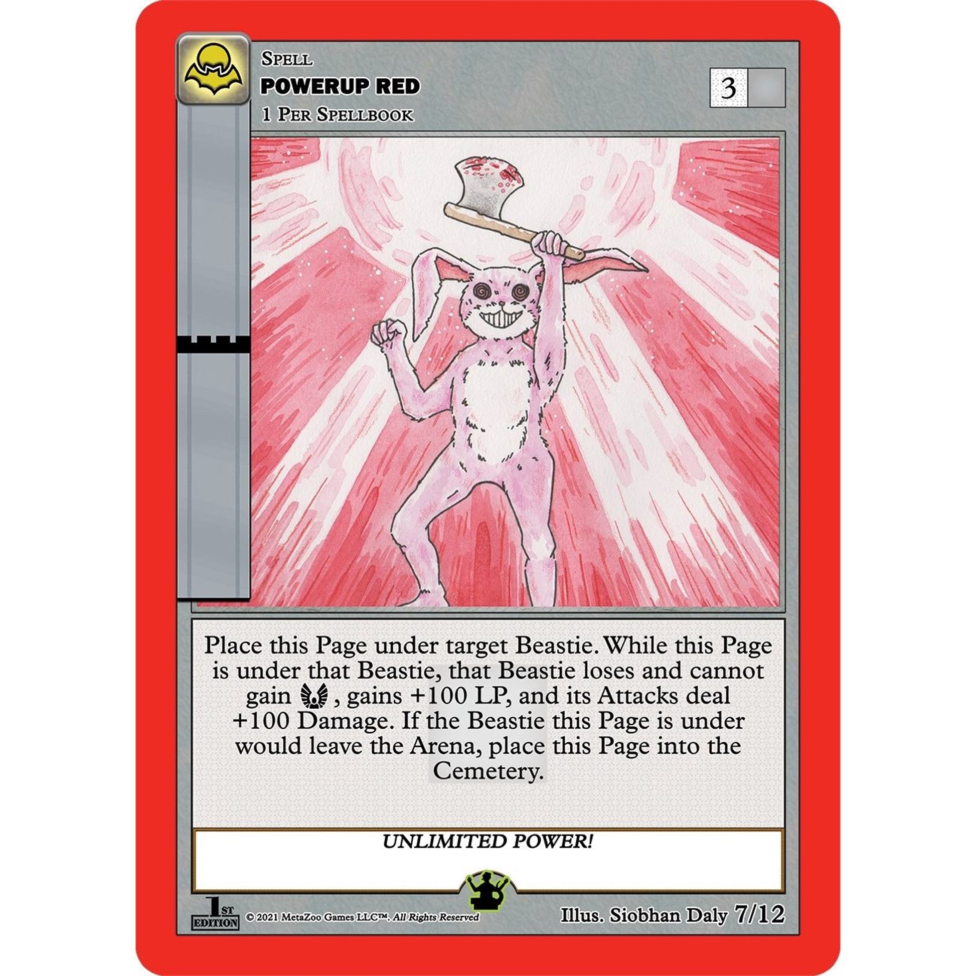 Image for Powerup Red (7/12) (NFFE-TD) - MetaZoo