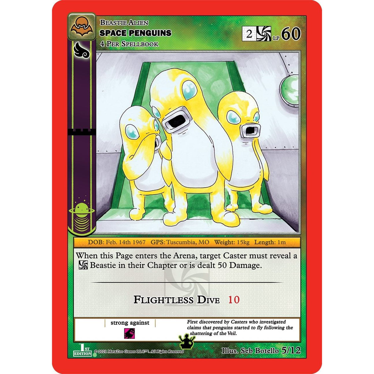 Image for Space Penguins (5/12) (NFFE-TD) - MetaZoo