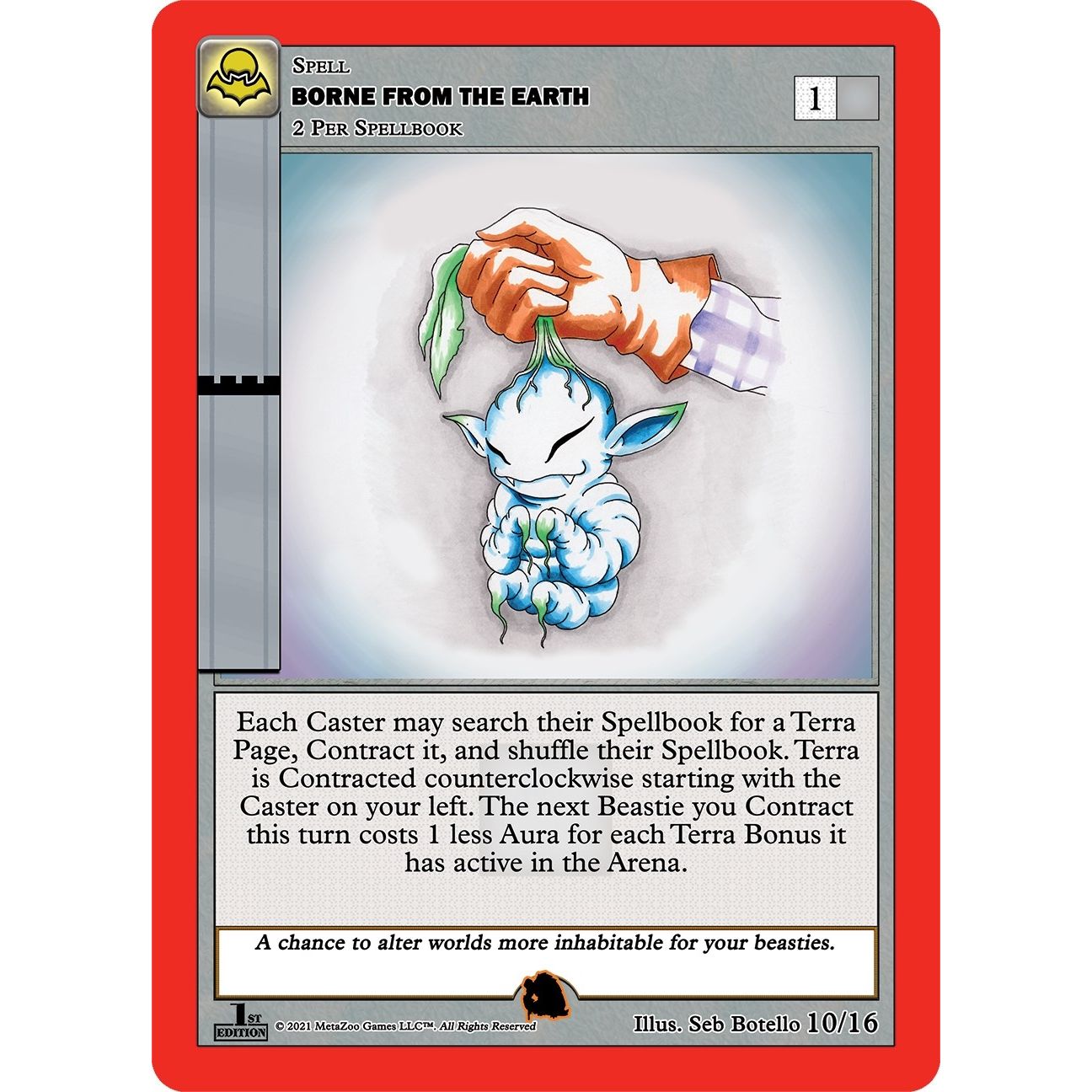 Image for Borne From The Earth (10/16) (NFFE-TD) - MetaZoo