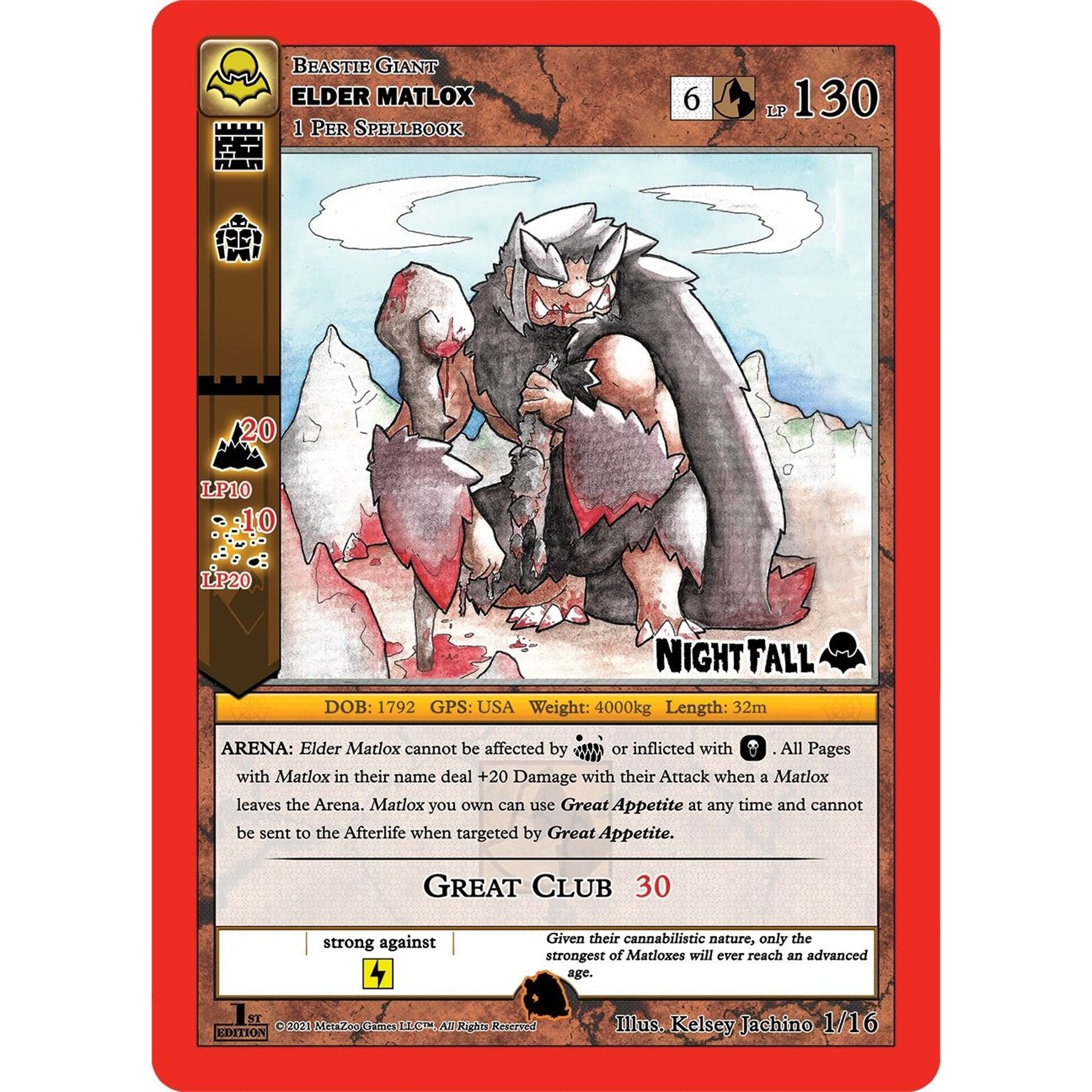 Image for Elder Matlox (1/16) (NFFE-TD) - MetaZoo