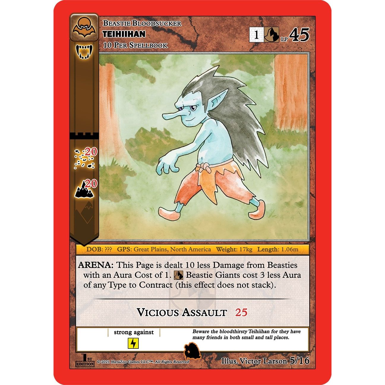 Image for Teihiihan (5/16) (NFFE-TD) - MetaZoo