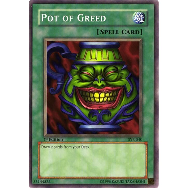 Image for Pot of Greed (SYE-040) (SYE) - YuGiOh