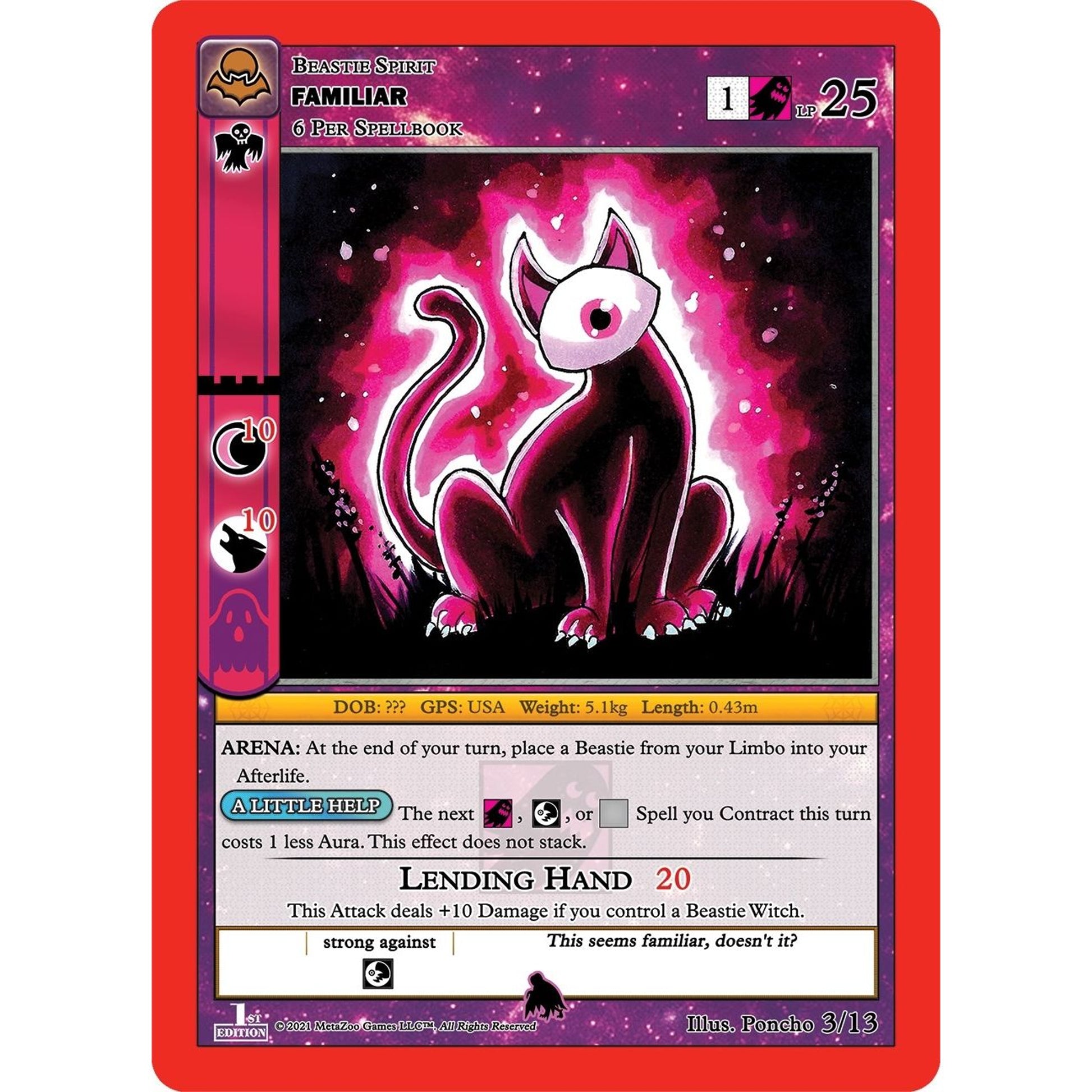 Image for Familiar (3/13) (NFFE-TD) - MetaZoo