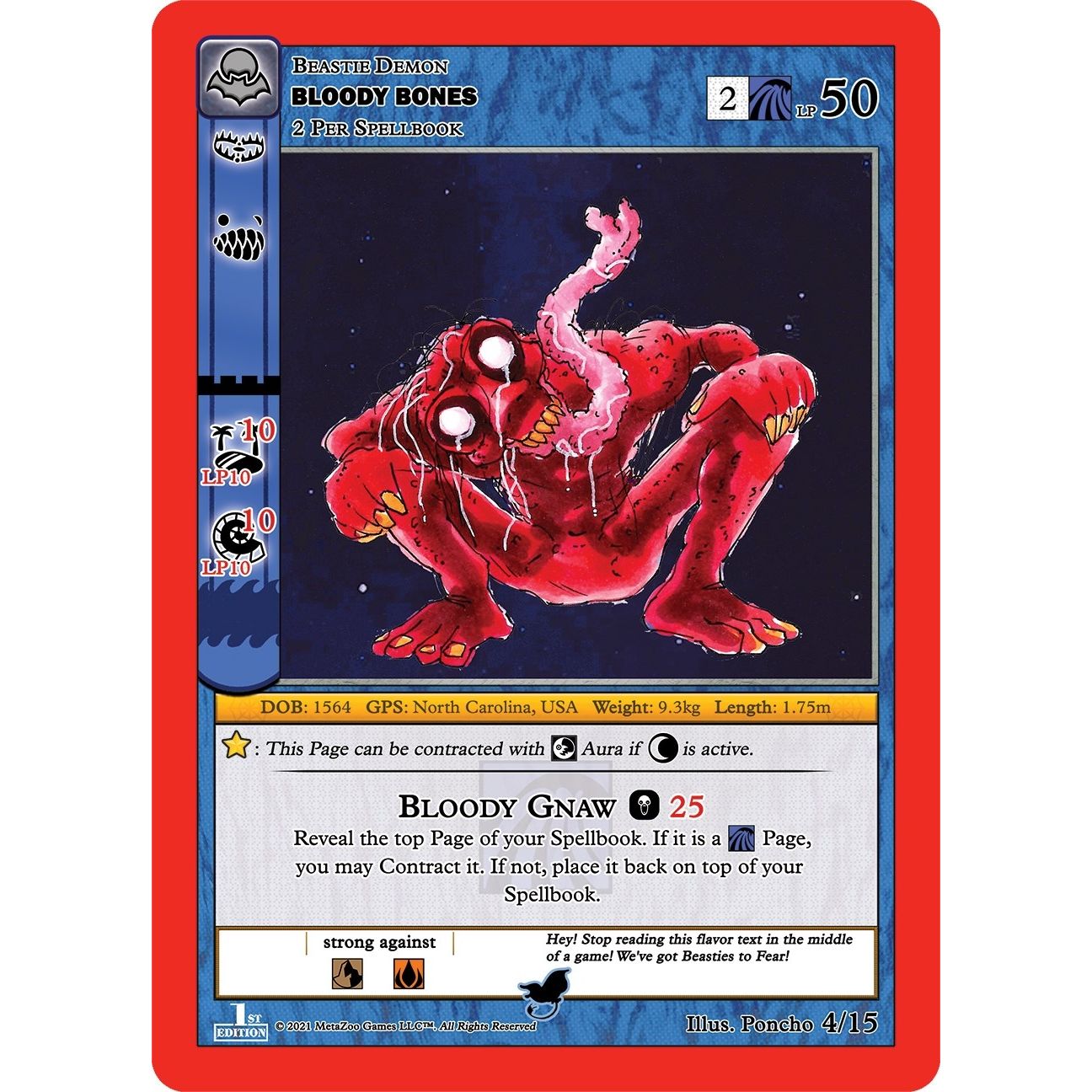 Image for Bloody Bones (4/15) (NFFE-TD) - MetaZoo