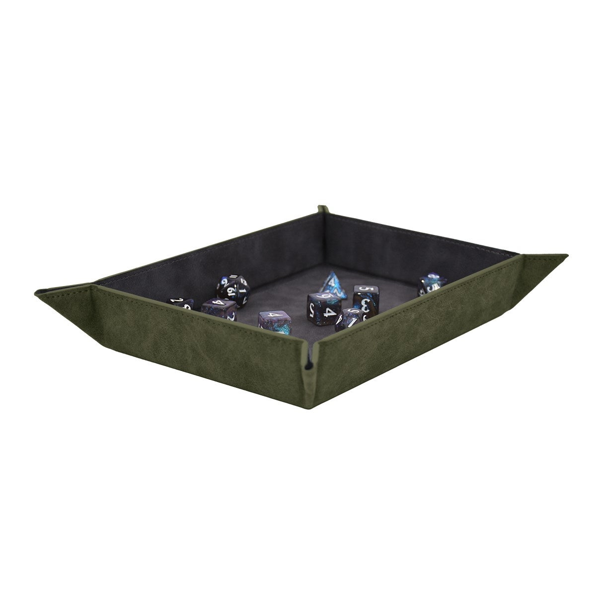 Image for Ultra Pro: Foldable Dice Rolling Tray - Emerald - Collectible Storage