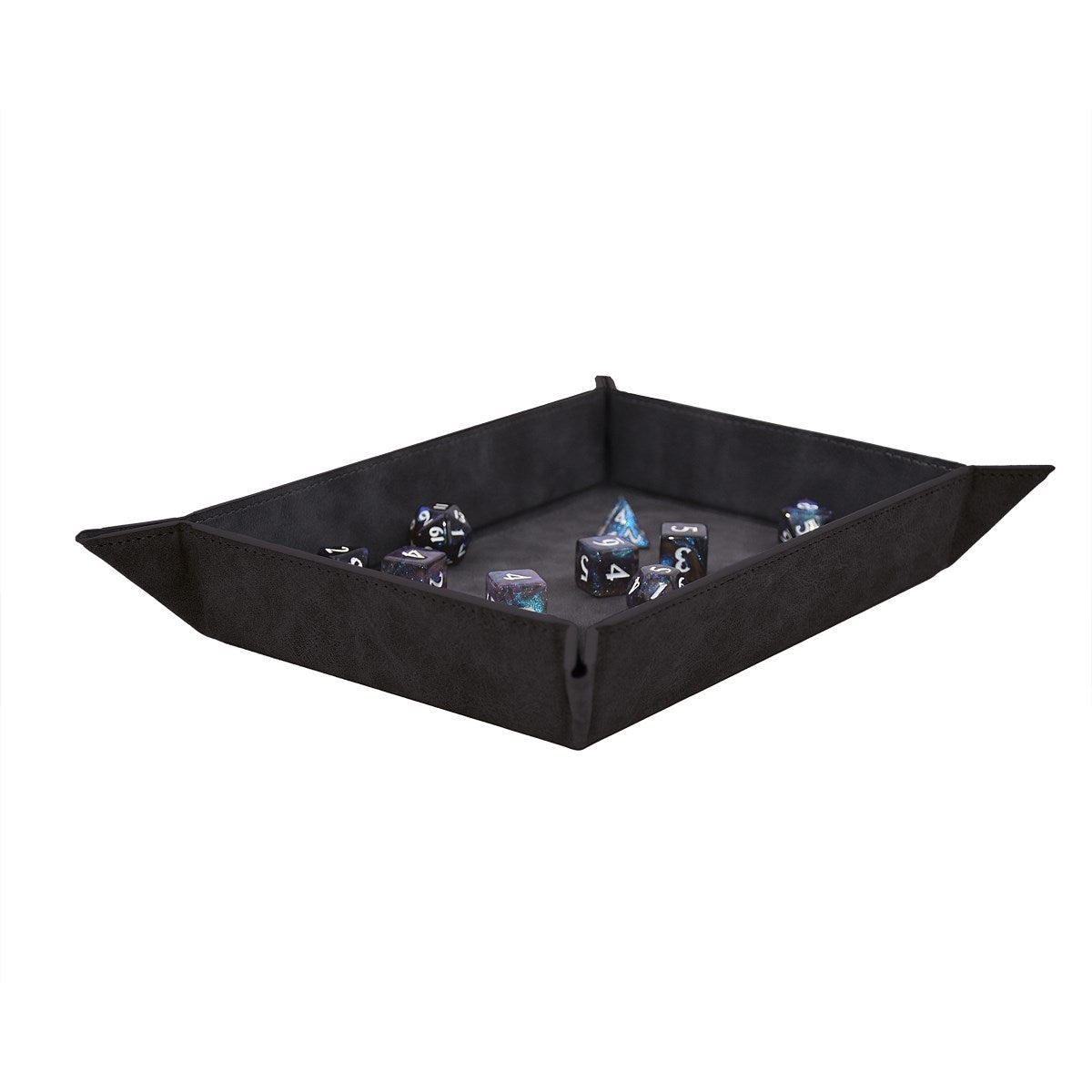 Image for Ultra Pro: Foldable Dice Rolling Tray - Jet - Collectible Storage