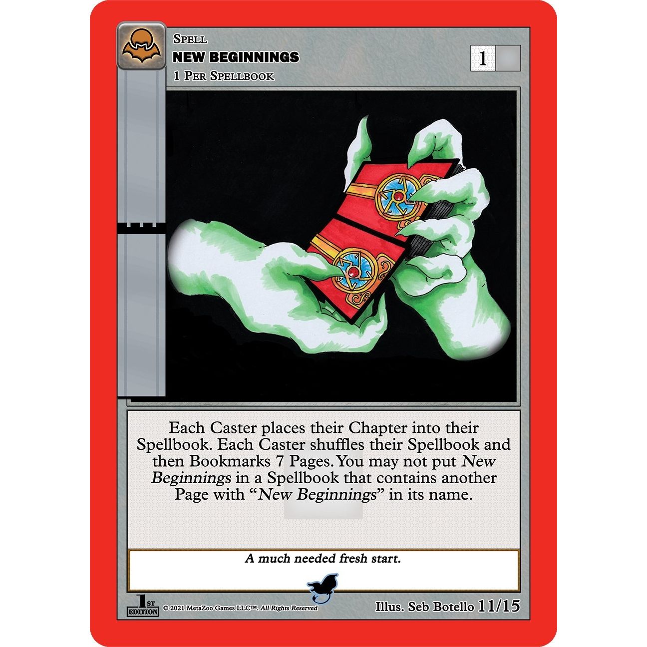 Image for New Beginnings (Flying Manta Ray) (11/15) (NFFE-TD) - MetaZoo