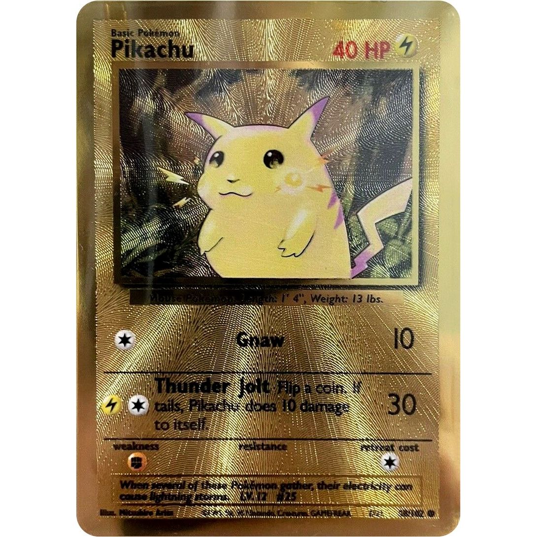 Image for Pikachu - 58/102 (Celebrations Metal Card) (058/102) (MCAP) - Pokemon