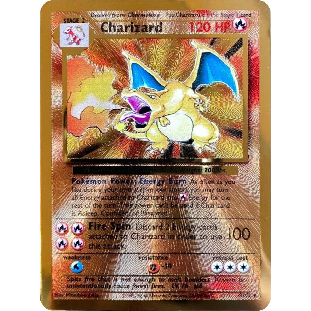 Image for Charizard (Celebrations Metal Card) (004/102) (MCAP) - Pokemon