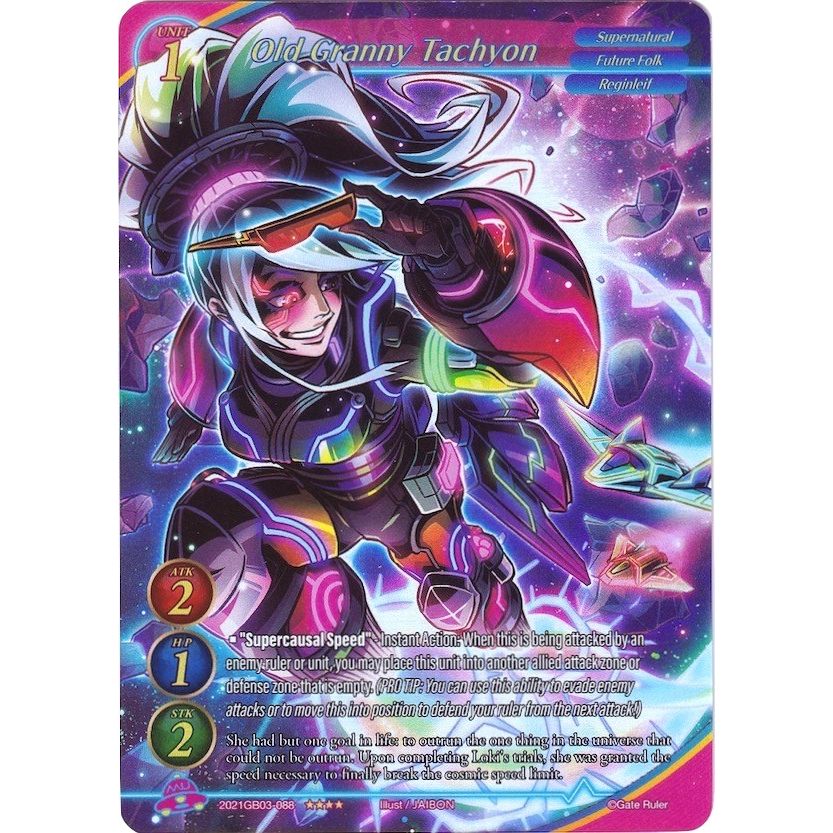 Image for Old Granny Tachyon (Full Art) (2021GB03-088) (GB03) - Gate Ruler