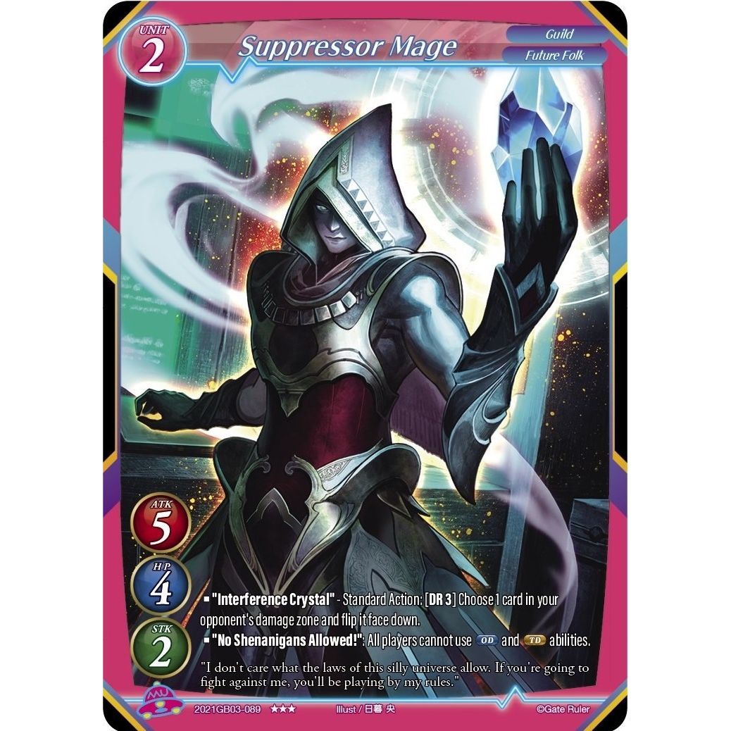 Image for Suppressor Mage (2021GB03-089) (GB03) - Gate Ruler