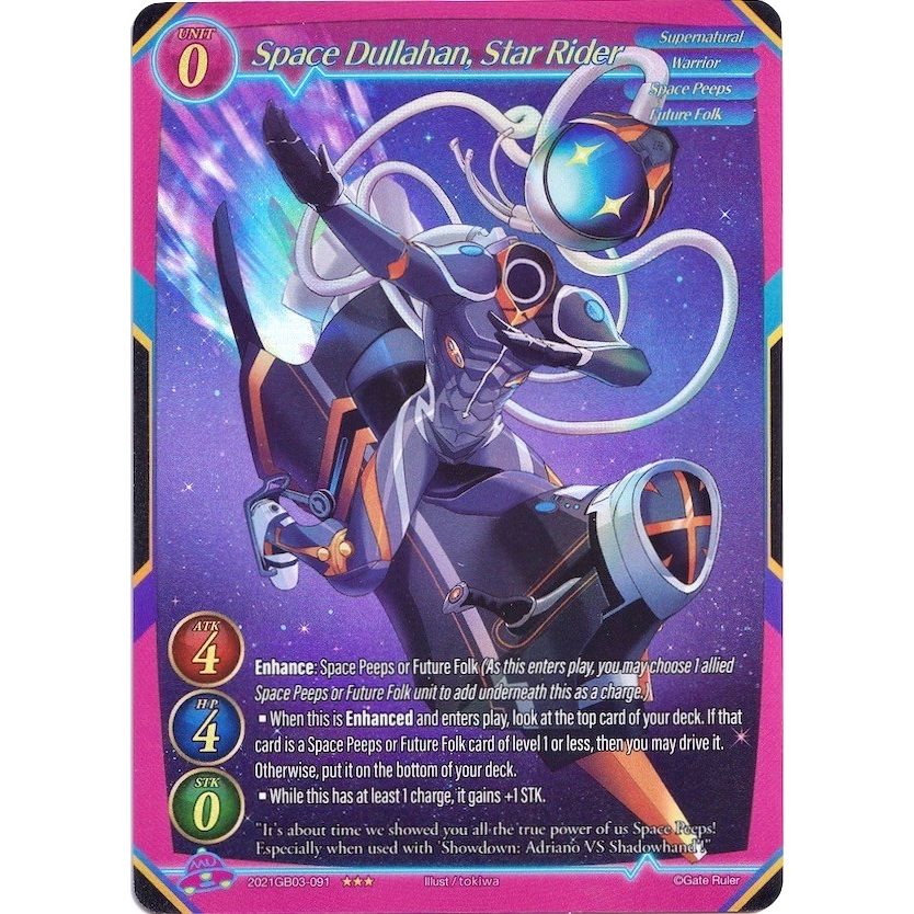 Image for Space Dullahan, Star Rider (Extended Art) (2021GB03-091) (GB03) - Gate Ruler