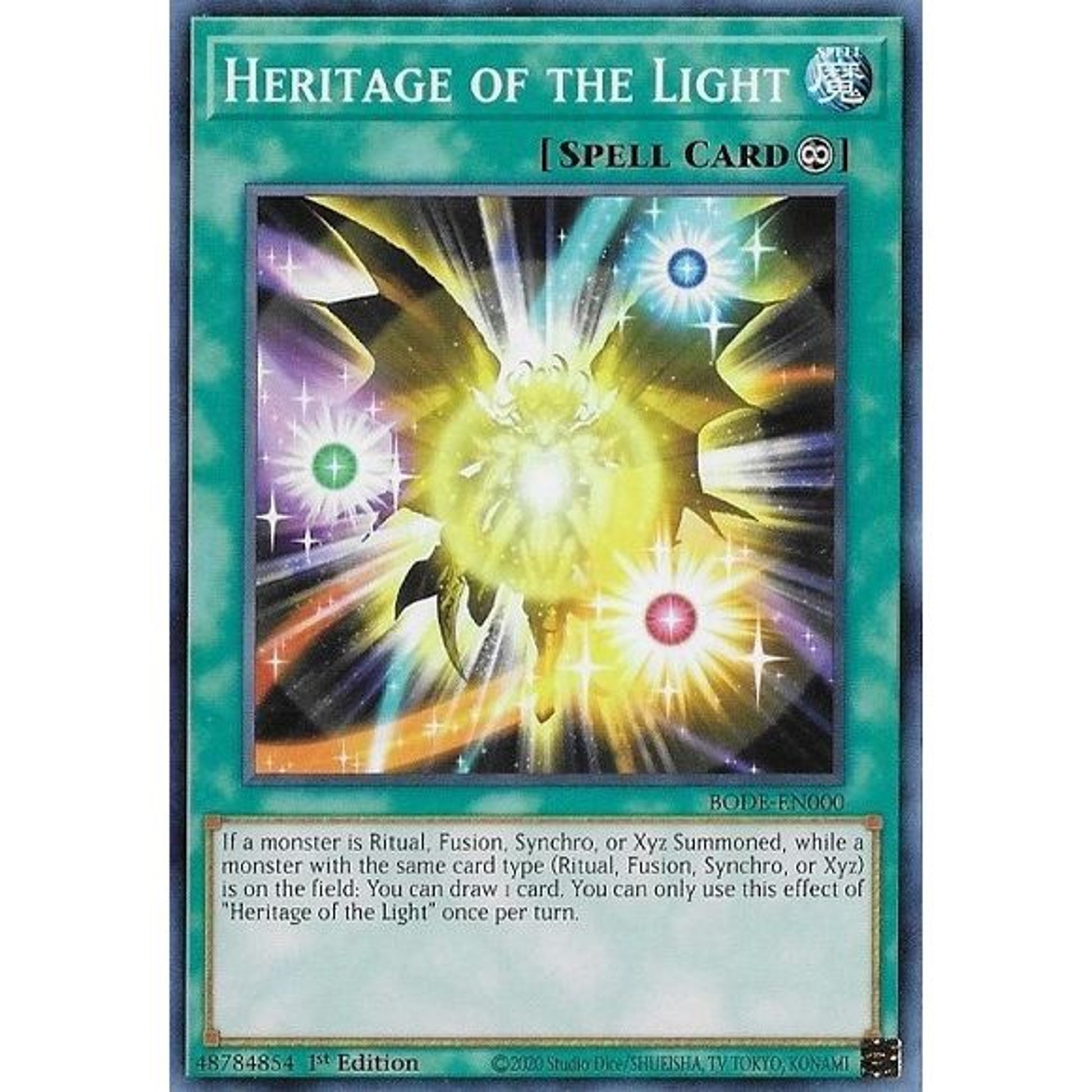 Image for Heritage of the Light (BODE-EN000) (BODE) - YuGiOh