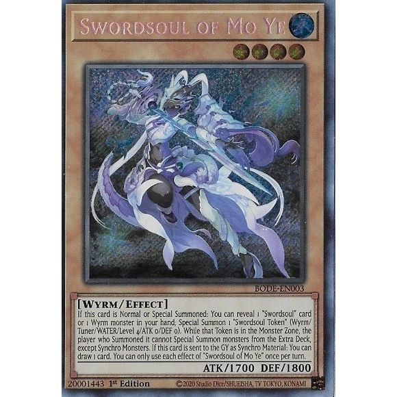 Image for Swordsoul of Mo Ye (BODE-EN003) (BODE) - YuGiOh