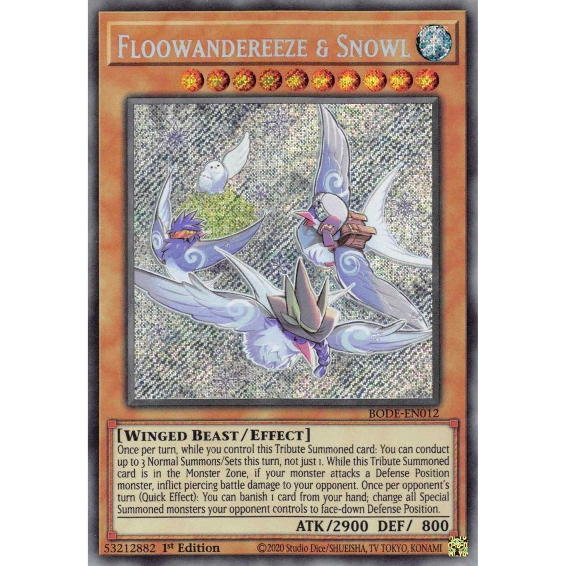 Image for Floowandereeze & Snowl (BODE-EN012) (BODE) - YuGiOh